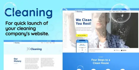 Cleaning – Small Business Template Kit