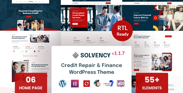Solvency – Finance & Credit Repair WordPress Theme